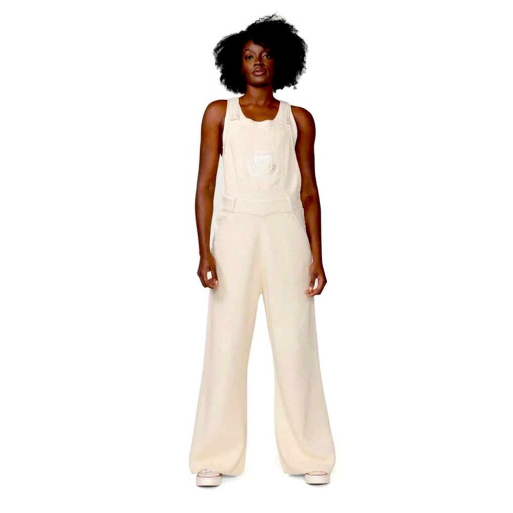 NWT | RUSSELL WESTBROOK HONOR THE GIFT CROCHET OVERSIZED OVERALLS | M (fits L)